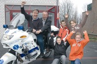 Cruijff op de motor